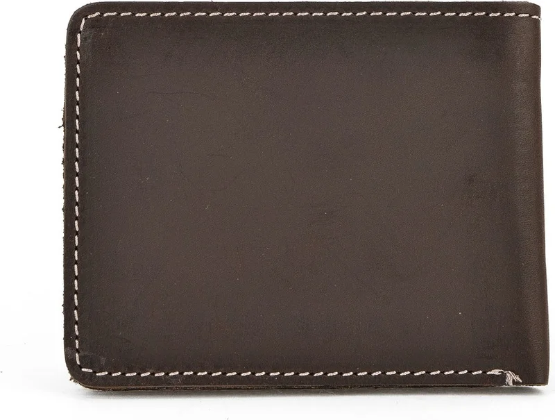 زيا Men's Leather Wallet 143445z103 Brown