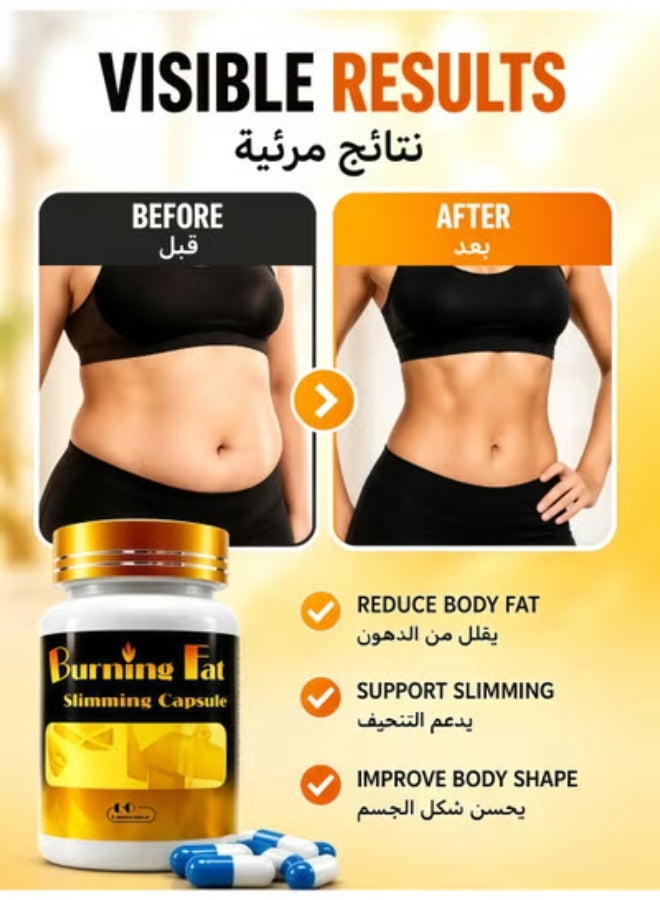 Capsule Burnine Fat for Fat Burning 60 Pieces - Image 3