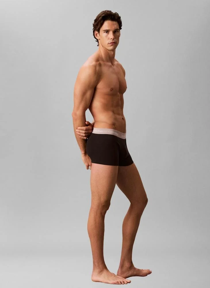 CALVIN KLEIN  5 Pack Of Low Rise Trunks for Men | Best Price UAE