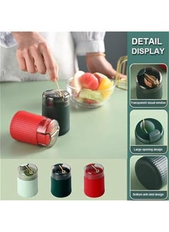 Generic Set of 3 Automatic Pop-Up Toothpick Dispensers, Sleek and Lightweight Design  - Image 5
