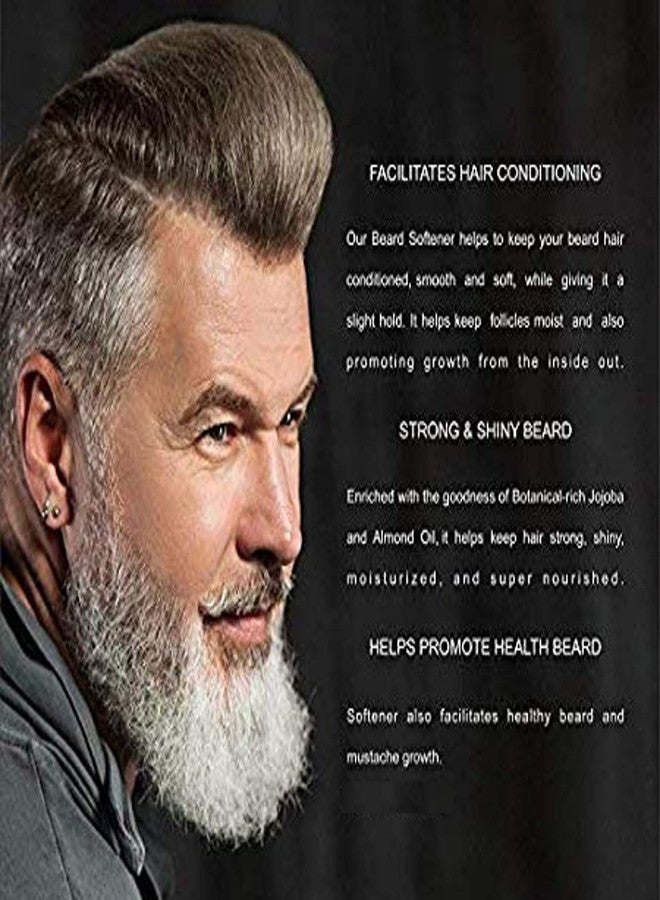 Park Daniel Beard Serum For Beard Growth with Argan and Almond oil 60 ML (Pack of 2), Yellow - Image 2