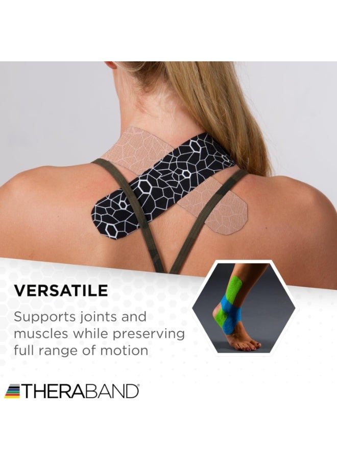 TheraBand شريط الحركة العلاجي من ثيراباند - لون وردي - Image 4
