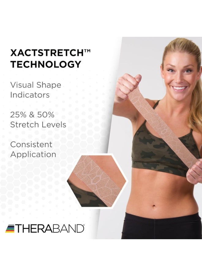 TheraBand شريط الحركة العلاجي من ثيراباند - لون وردي - Image 3