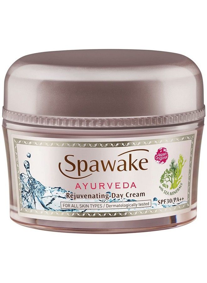 Spawake Ayurveda Face Cream Rejuvenating Day Cream With Spf 30 Pa++ 50G - Image 1