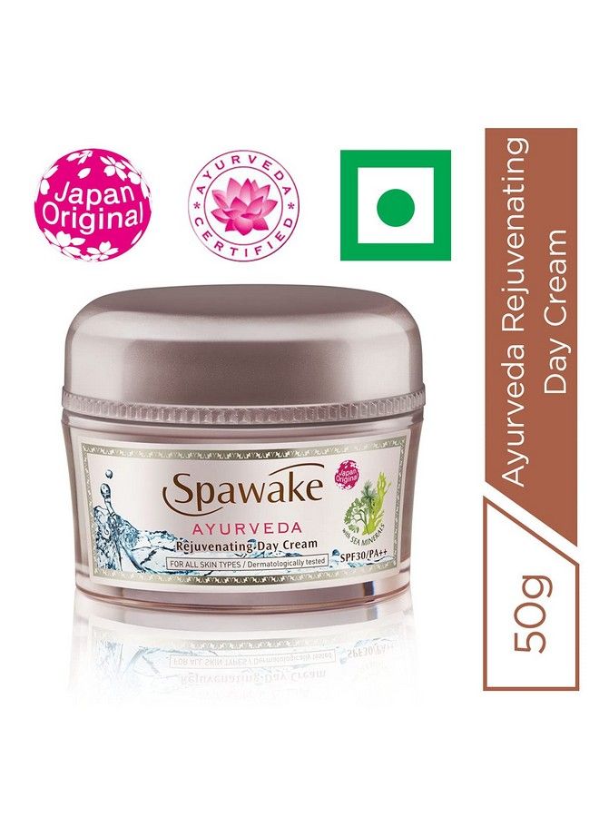 Spawake Ayurveda Face Cream Rejuvenating Day Cream With Spf 30 Pa++ 50G - Image 3