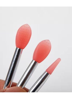 Goolsky Silicone lip balm box brush with sucker, lipstick brush, cosmetic makeup brushes, dust cover, 3 way  - Image 2