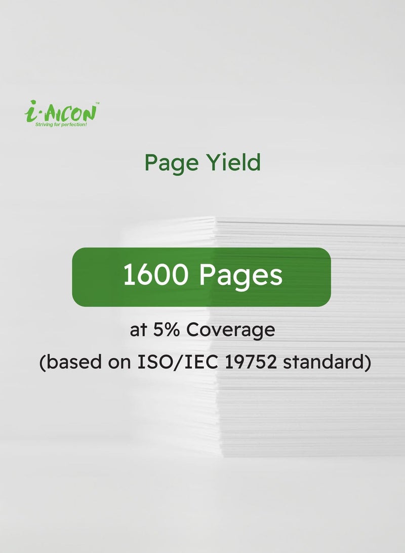i-Aicon Compatible Laser Toner Yellow (HP CF542A | 203A / CF402A | 201A / Canon 054/045) - Image 4