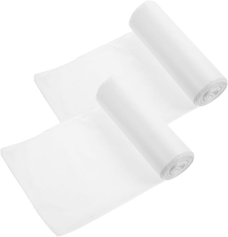 Large White Biodegradable Compost Bags 2 Rolls For Leaves Garden Debris Reusable - Image 1
