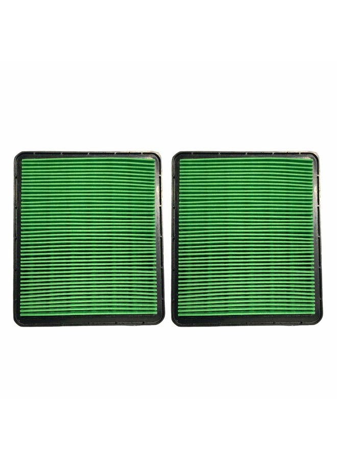 HEYZLASS 2 Pack GCV160 Air Filter, Compatible with Honda Engine GC160 GC190 GCV190 GX100 17211-zl8-023, Replace Lawn Mower Flat OEM Air Cleaner - Image 1