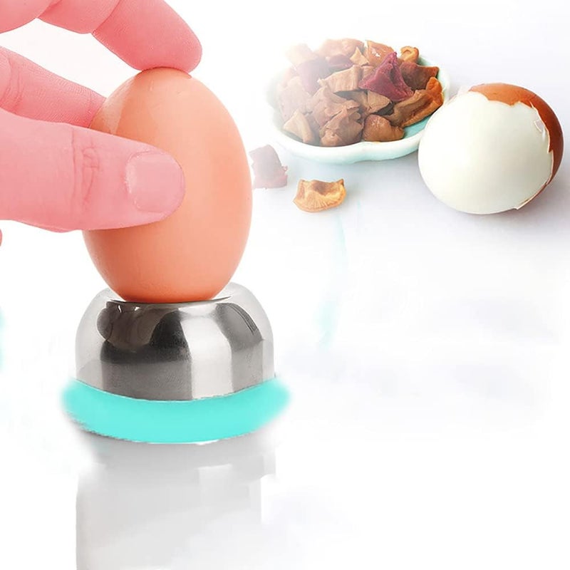 AUDBUA Egg Piercer Hole Puncher,Cute Durable for Boiled Egg Stainless Steel Egg Separator Tool Kitchen Tools(1 pc) - Image 3