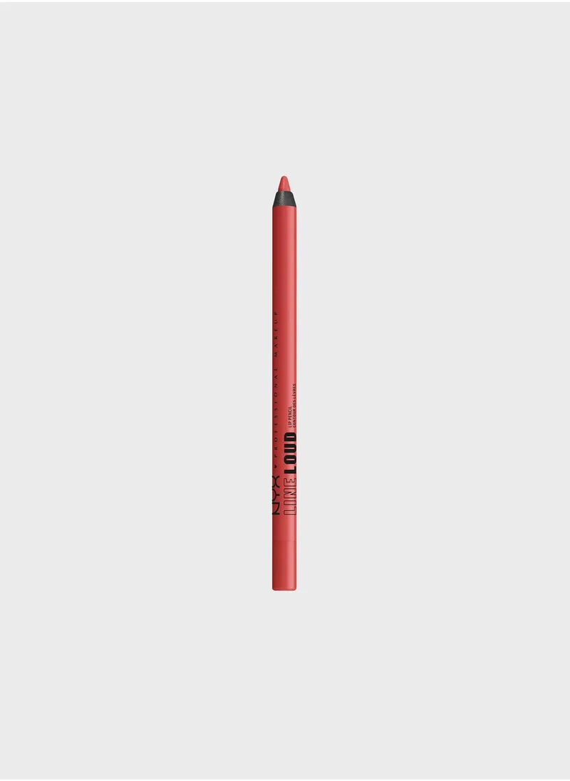 NYX PROFESSIONAL MAKEUP Line Loud Lip Liner -  Rebel Red