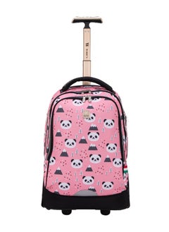 Wires 3 Piece Kids School Trolley Bag laptop compartment Big Wheels With Lunch bag & Pencil Case  - Image 2