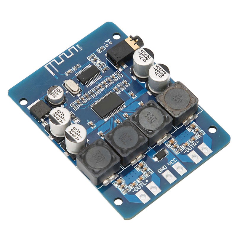 Digital Power Amplifier Board ABS 2 Channel Audios Amplifier Module AUX Decoder Board 45W - Image 4