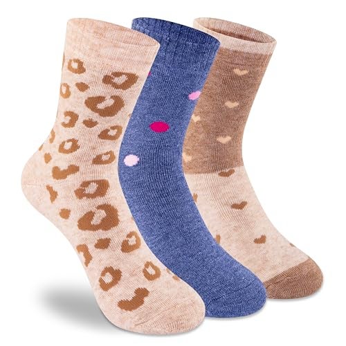 Supersox Unisex Winter Thermal Regular Length Socks for Kids (Boys & Girls), Made with Thermal Control Technology & Extra Cushioning For a Warmth & Cozy Feel, Ideal For Winter Wear (Pack Of 3) - Image 1