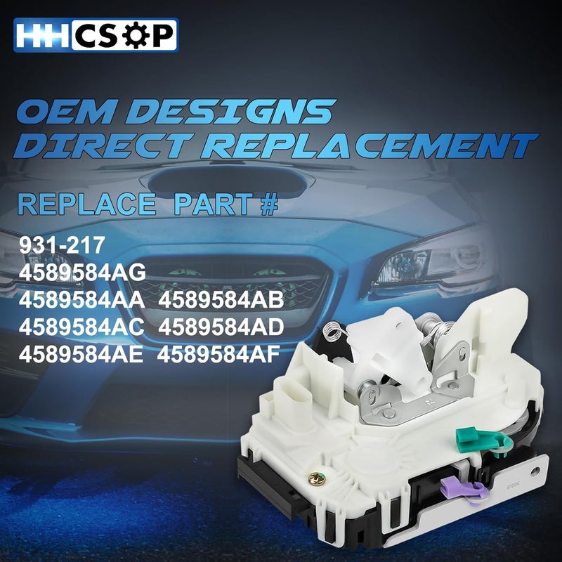 HHCSOP Tailgate Lock Actuator for Jeep Wrangler (2007-2018) - Rear Door Lock Latch Replacement - Image 4