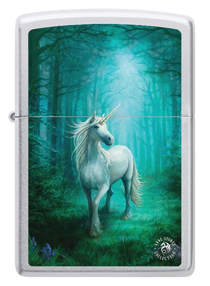 Zippo سي017430 205 مجموعة آن ستوكز ولاعة مقاومة للرياح من الكروم الساتاني - Image 2