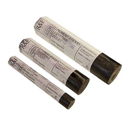 R&F Handmade Paints - Professional Oil Pigment Stick, Egyptian Violet, 38 ml - Image 3