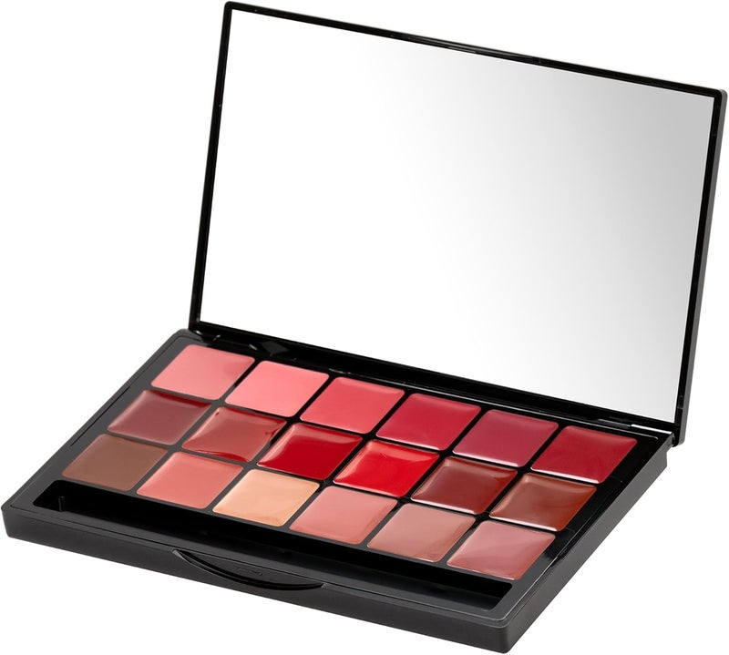 Graftobian Hi-Def Lipcolor Super Palette with 18 Long Lasting Colors - Image 1