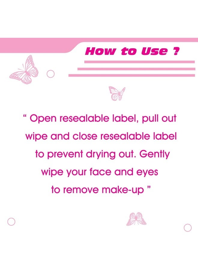 WOW Makeup Remover Wipes - 25 Count - Image 5