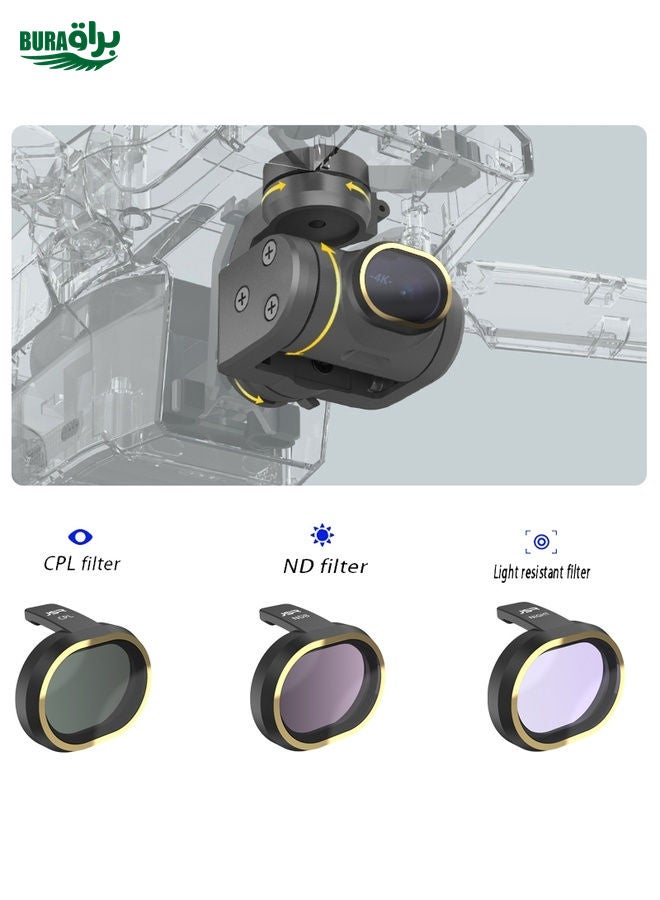 BURAQ JSR for FiMi X8 mini Drone Lens Filter ND16PL Filter  - Image 4