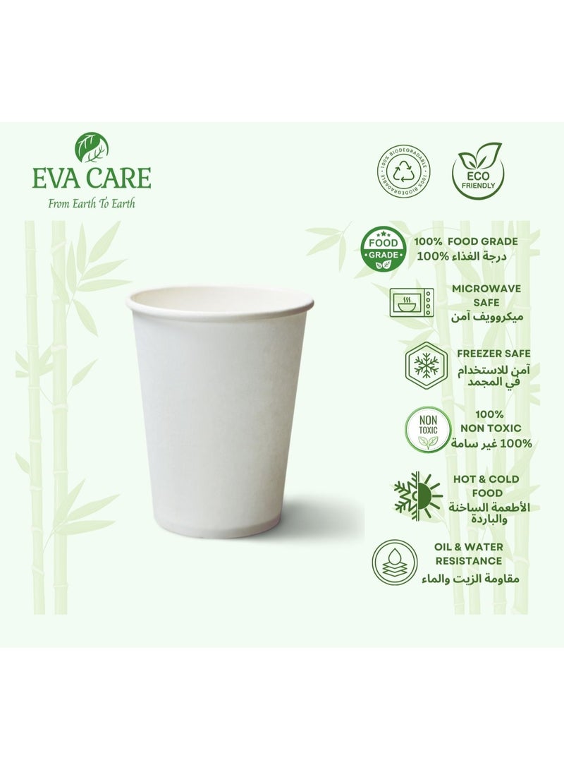 Eva Care 250 ML DRINK CUP DISPOSABLE (BIODEGRADABLE, PACK OF 50) - Image 5