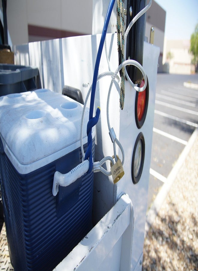 ABUS 55/30 Small Solid Brass Padlock with 2 Keys for School, Gym, Cabinet 1 9/64in (30mm) Wide, Keyed Alike - Image 3