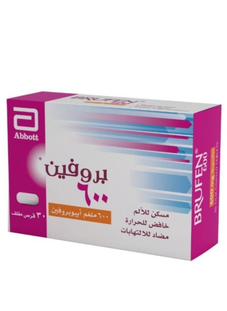 BRUFEN Brufen 600 mg Tablet 30pcs  - Image 1