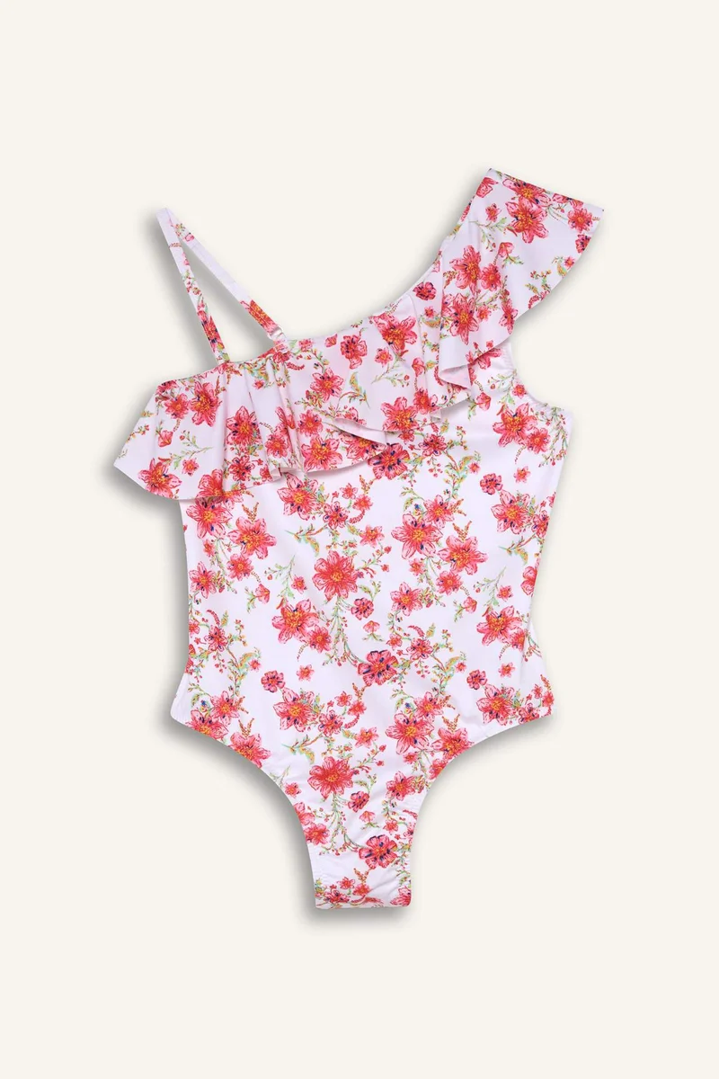 ديفاكتو Girl Floral Swimsuit