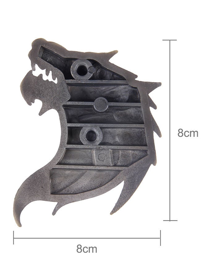 نيبمينينت ملصق من المعدن اللامع لتزيين السيارة بشكل رأس ذئب - Image 2