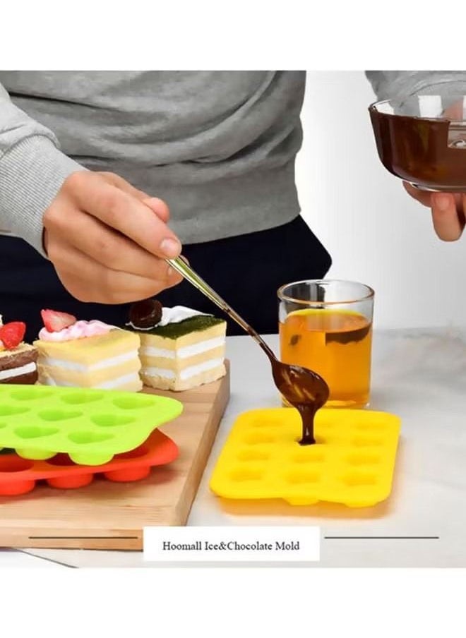Goolsky Goolsky 4-Piece Chocolate molds with different shapes, ice block molds  - Image 5