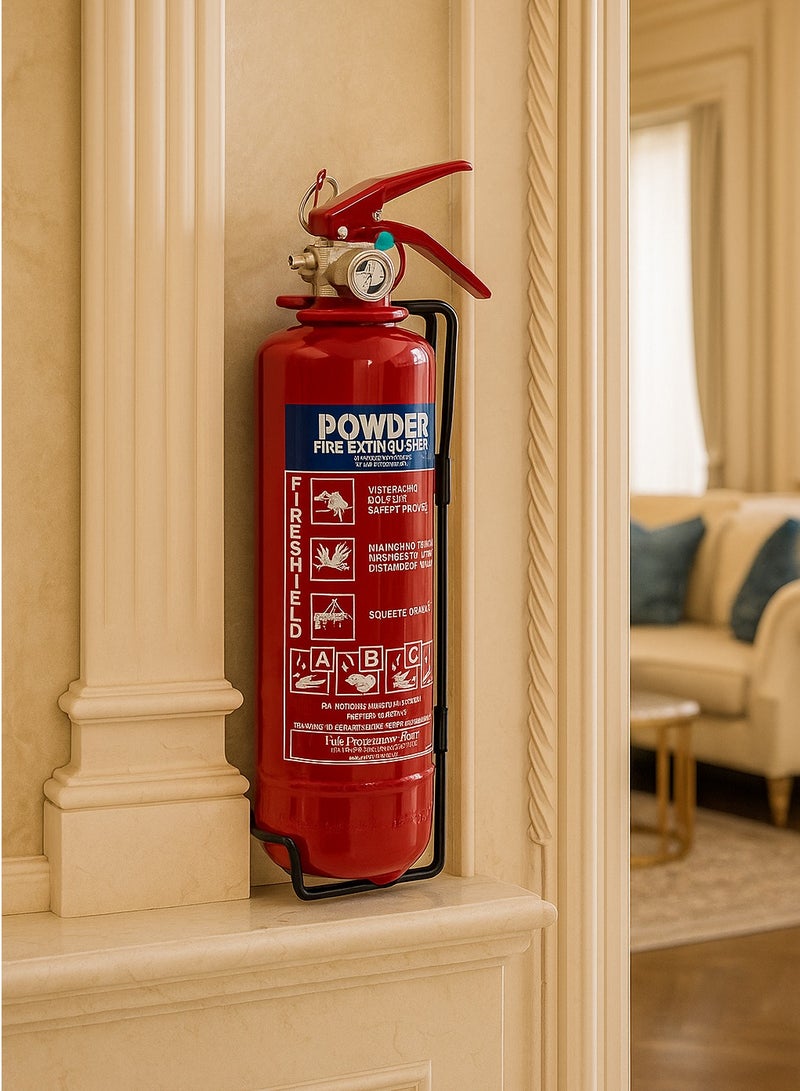 New 1kg Dry Powder Fire Extinguisher ABC FireShield; For Car; For Home; For Truck; For Kitchen; Car Fire Extinguishers; For Vehicle; For Homes; Small For Rooms; For Travel; For Apartment; For All Types Of Fire With Gift Glove - Image 5