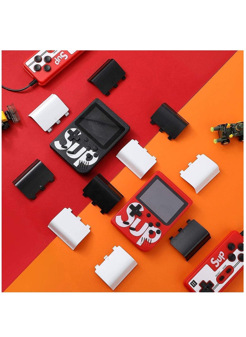 Replacement Battery Cover Shell Battery Cover Doors Battery Back Shell Repair Part Compatible with Xbox One Wireless Controller, Black, White(10 Pieces ) - Image 5