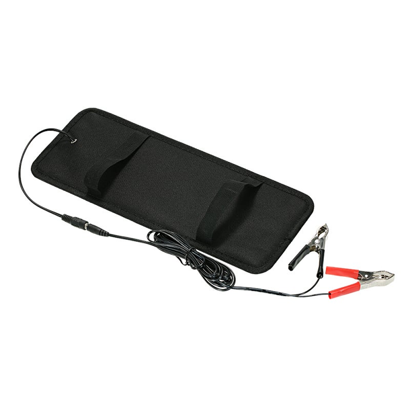 Solar Panel: 12V Portable Lightweight Environmental Safe Easy-to-use Charger - For Car Battery Notebook Computer Outdoor Travel Camping - Image 3