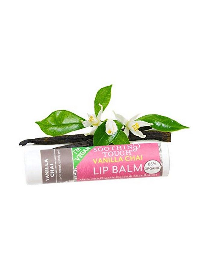 Soothing Touch Vegan Lip Balm Variety Pack of 2 Lemon Cardamom and Vanilla Chai - Image 4