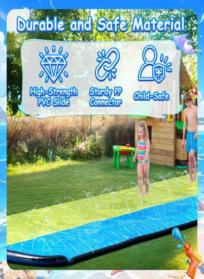 Wham-O Slip N Slide 18ft Double Wave Rider with Body Boards, Lawn Water Slides for Kids and Adults, Great for Backyard Water Parties Summer Outdoor Activities - Image 3
