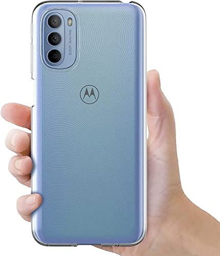 MaiJin Case for Motorola Moto G31 Moto G41 64 inch Soft TPU Rubber Gel Bumper Transparent Back Cover - Image 3