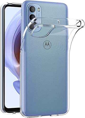 MaiJin Case for Motorola Moto G31 Moto G41 64 inch Soft TPU Rubber Gel Bumper Transparent Back Cover - Image 1