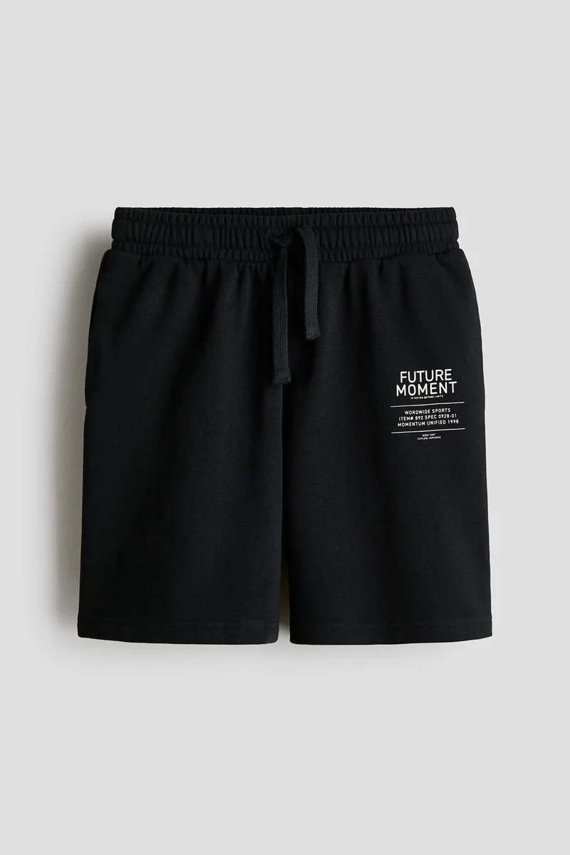 H&M Printed sweatshorts