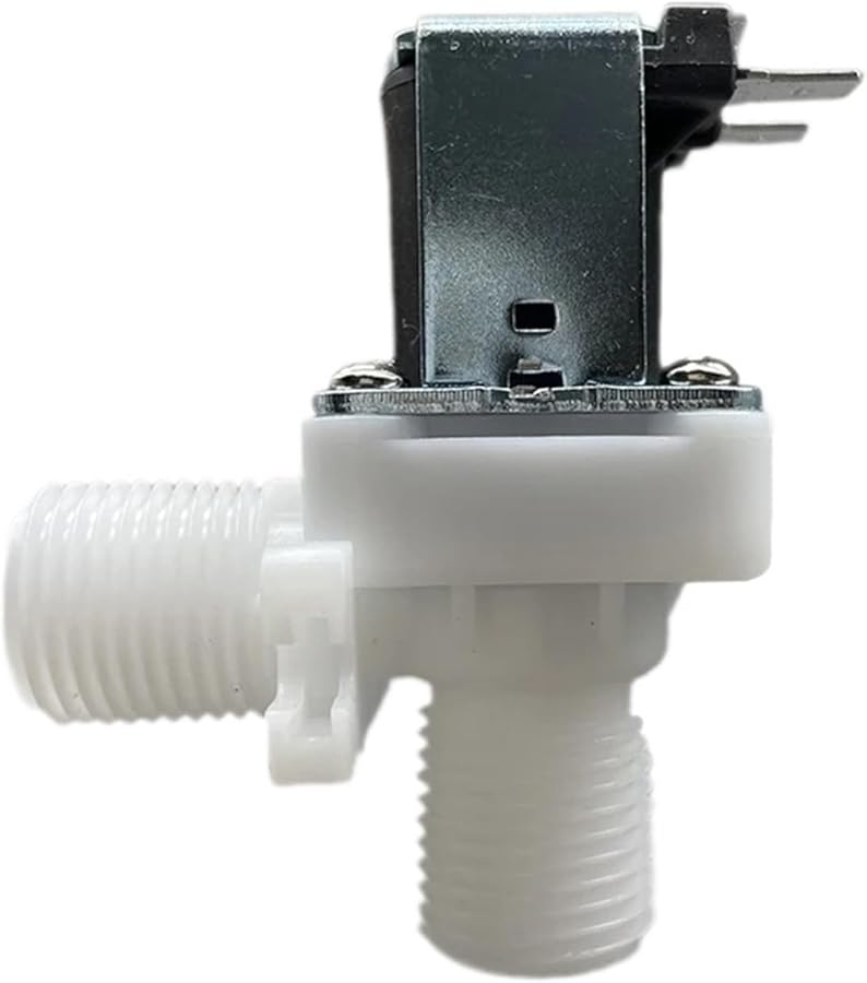 12 فولت عادة مغلق 0.5 بوصة صمام مغناطيسي بلاستيكي لشرب النافورة غسالة - Image 2