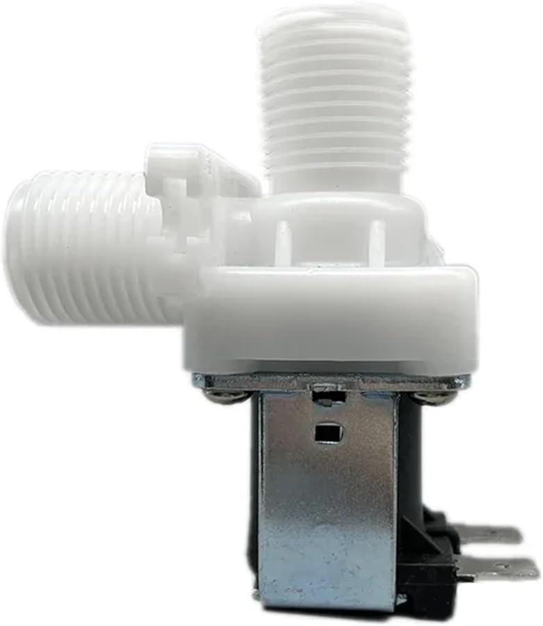 12 فولت عادة مغلق 0.5 بوصة صمام مغناطيسي بلاستيكي لشرب النافورة غسالة - Image 3