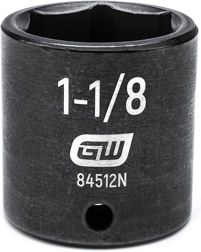 GEARWRENCH 12 Drive 6 Pt Standard Impact Socket 118  84512N - Image 2