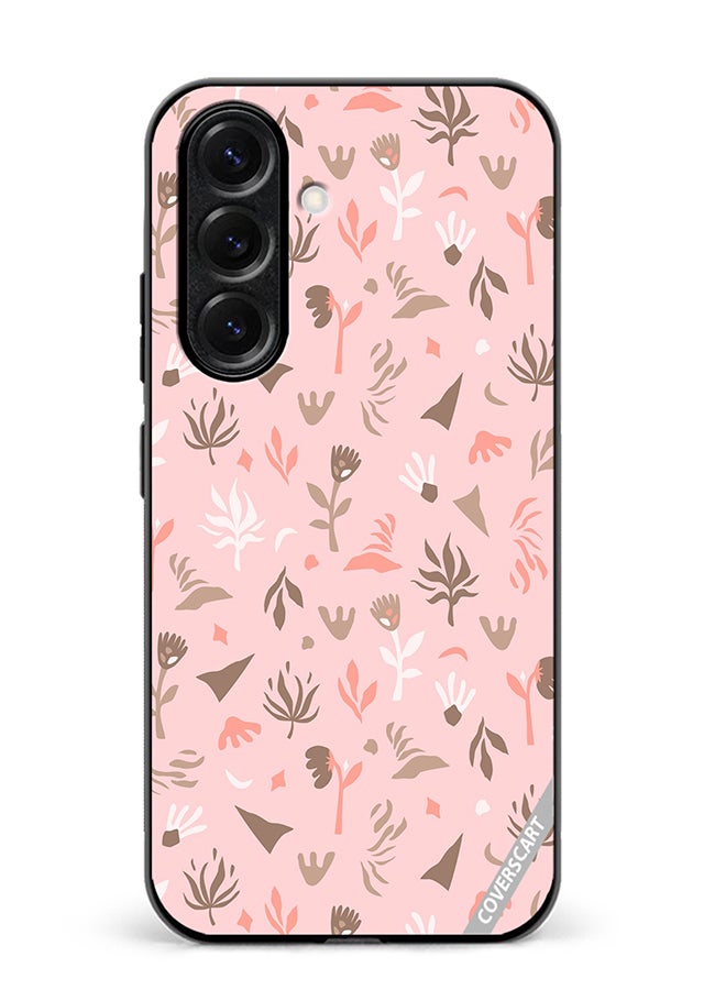 VR CREATIVE Protective Case Cover For Samsung Galaxy A56 Flower Seamless Pattern In Beautiful Abstract Style Design Multicolour