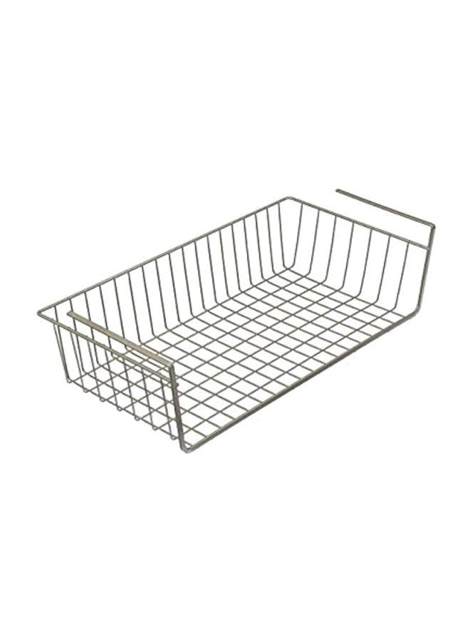 Steel Shelf Basket White L - Image 1