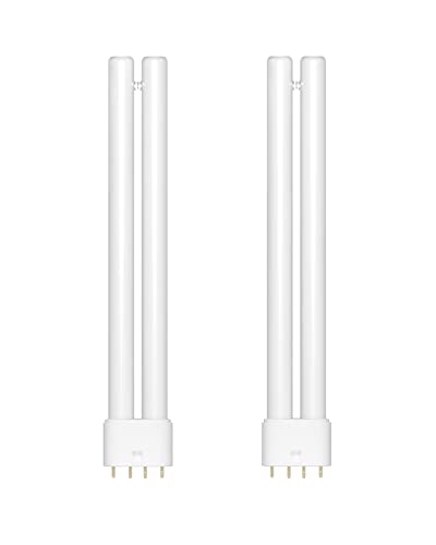 Dichroma 18W H-Shaped Bug Zapper Replacement Bulbs Compatible with 18W Indoor Outdoor Mosquito Lamps for Home with 4 Pin Base - Image 1