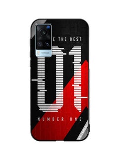 Protective Case Cover For Vivo X60 Number One Design Multicolour