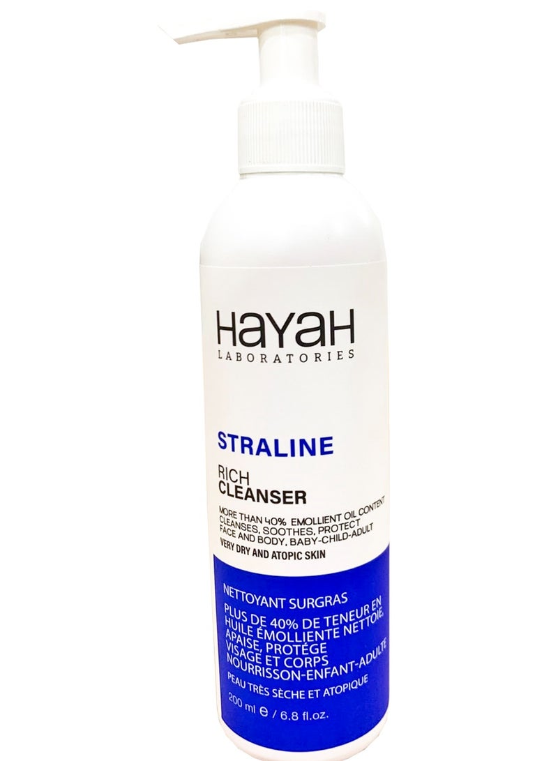 Hayah Laboratories Hayah Starline Rich Cleanser For Very Dry & Atopic Skin 200 ML - Image 1