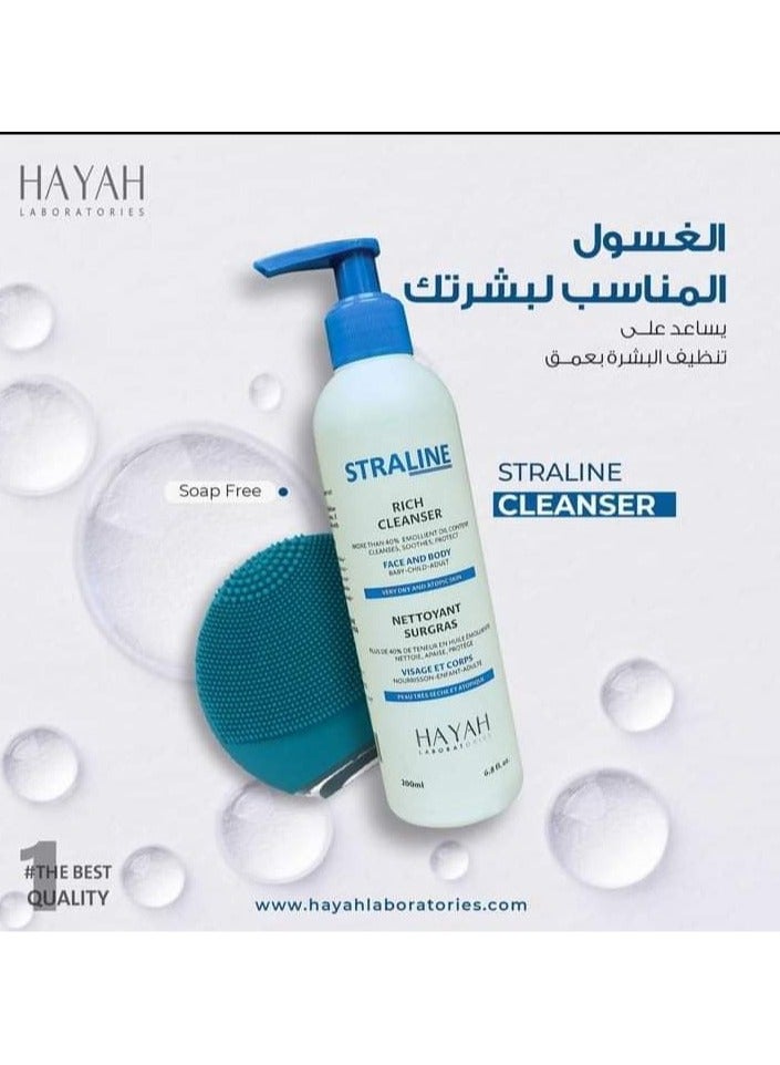 Hayah Laboratories Hayah Starline Rich Cleanser For Very Dry & Atopic Skin 200 ML - Image 2