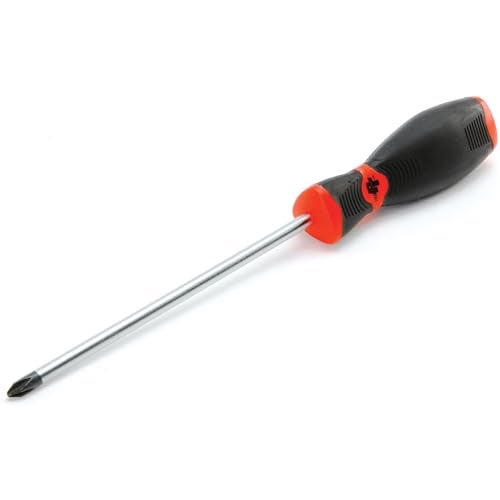 Performance Tool W30964 Black & Red Phillips Screwdriver, #2 x 6-Inch - Image 1