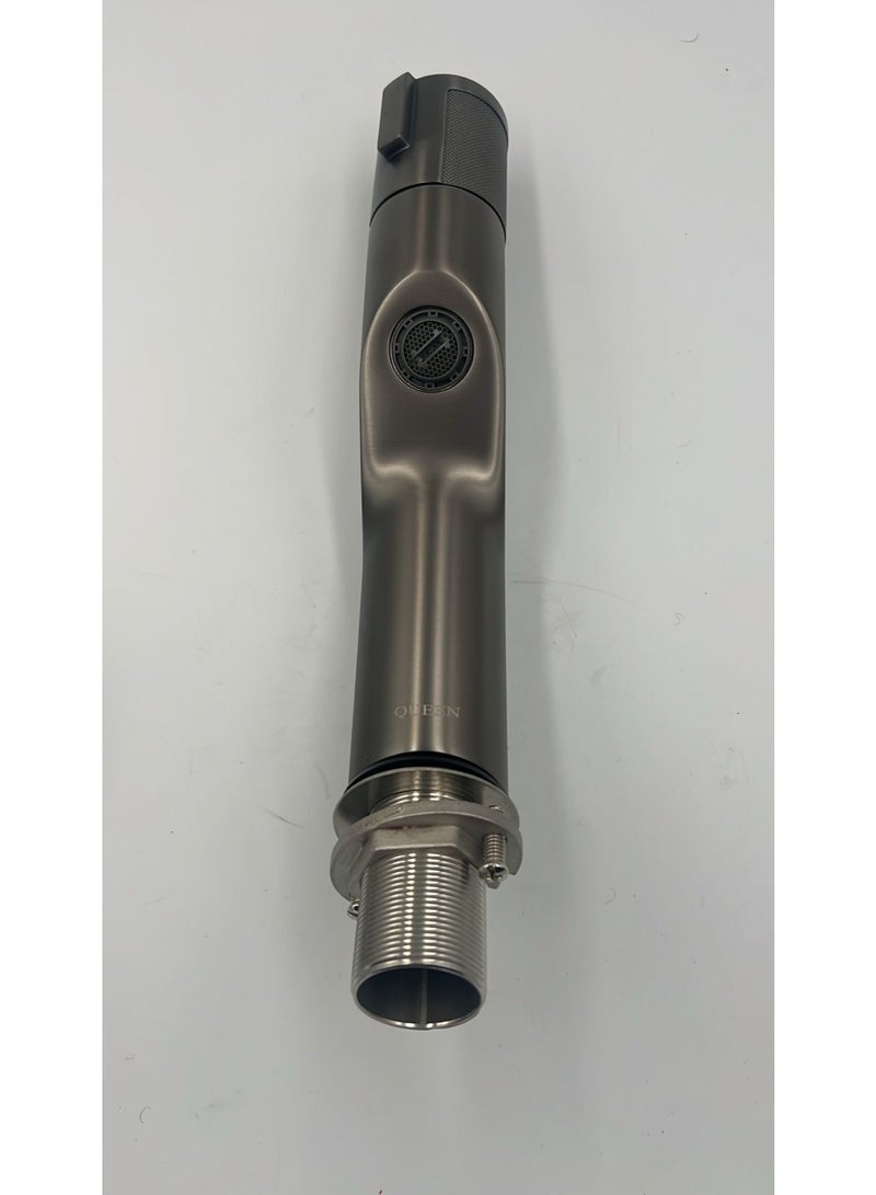 Queens Queen Modern LUXURY Bathroom Basin Mixer Grey Color Twist opening type for Hot & Cold - Image 3