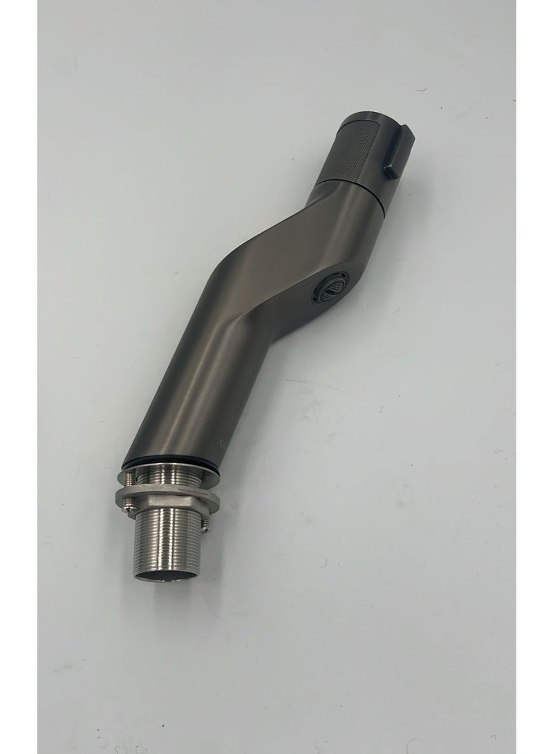 Queens Queen Modern LUXURY Bathroom Basin Mixer Grey Color Twist opening type for Hot & Cold - Image 1